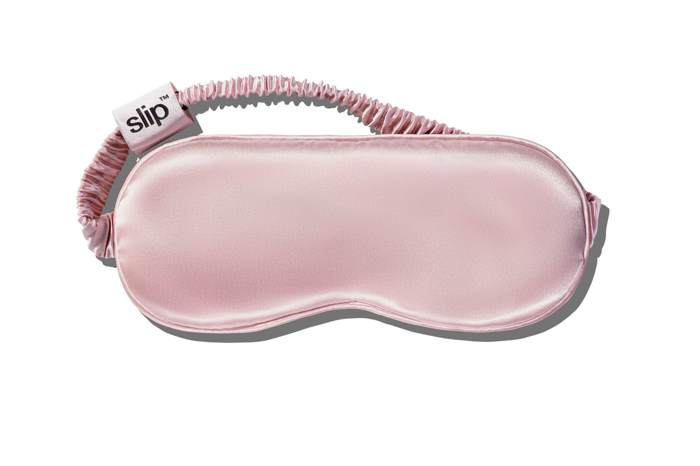 Pink silk hot sale eye mask