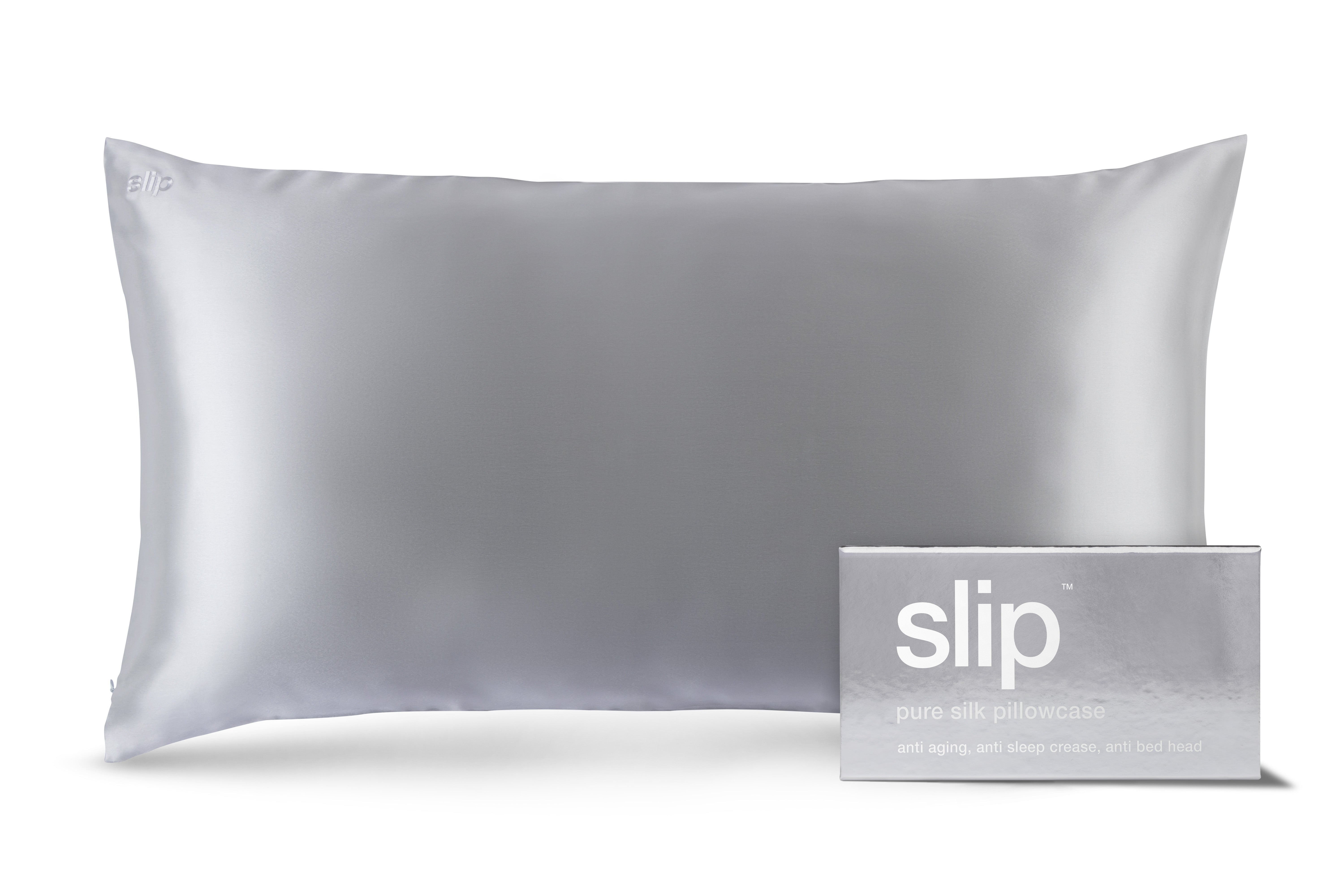 Slip Pure Silk White King popular Pillowcase Set $220 Value