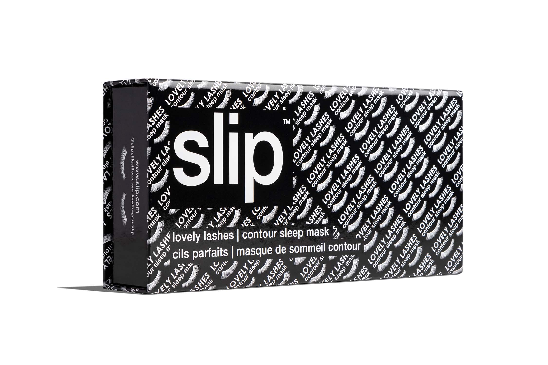 Slip silk cheapest pillowcase and black mask