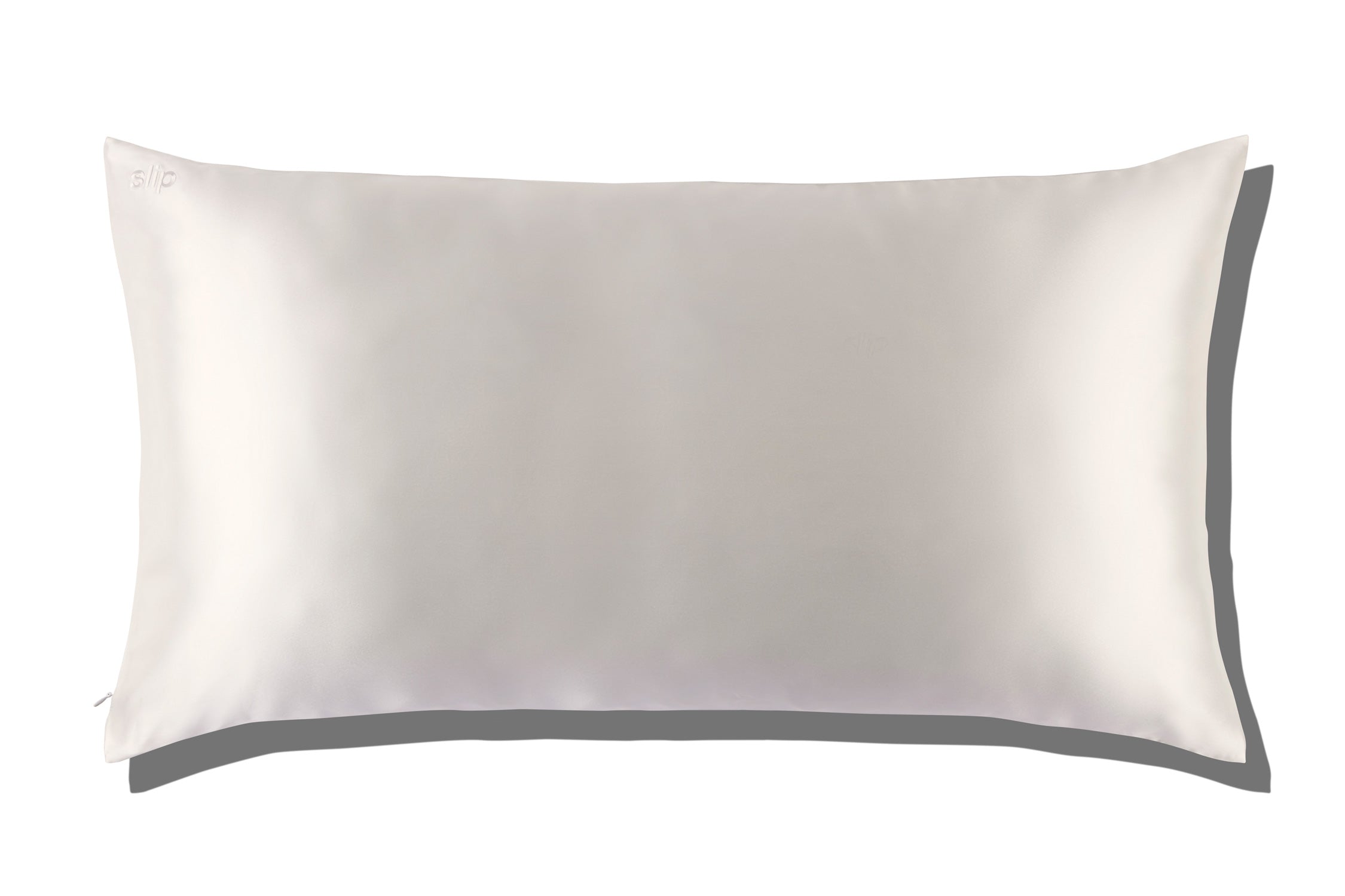 White silk 2025 pillowcase king